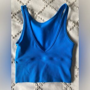 Power Pivot Ribbed Tank Top